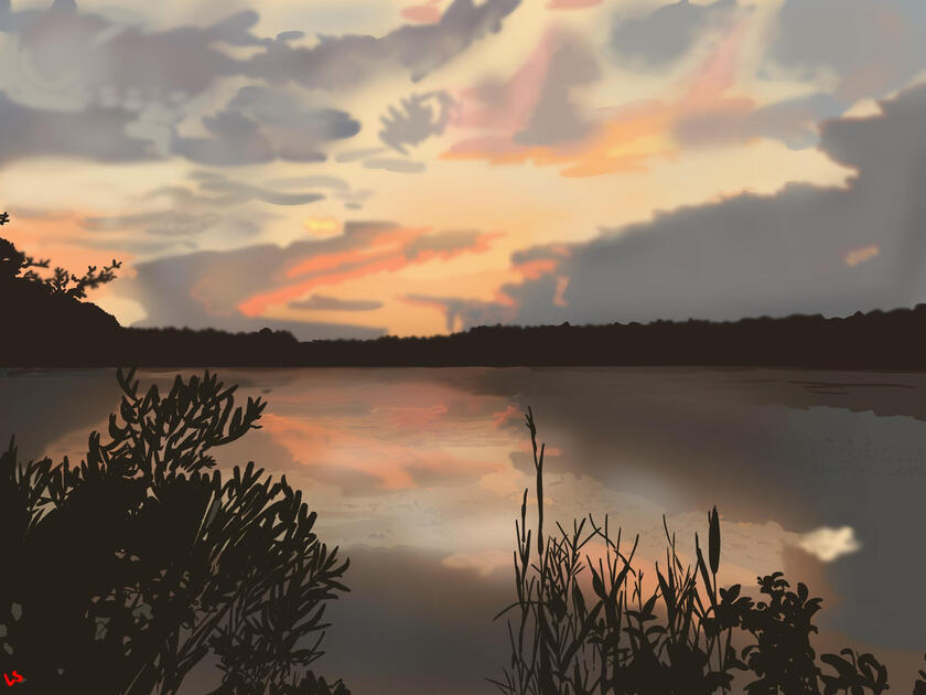 Lake Fred Plein Air